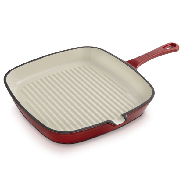 Eternal 9.5 in. Cast Iron Skillet NonStick & Reviews Wayfair
